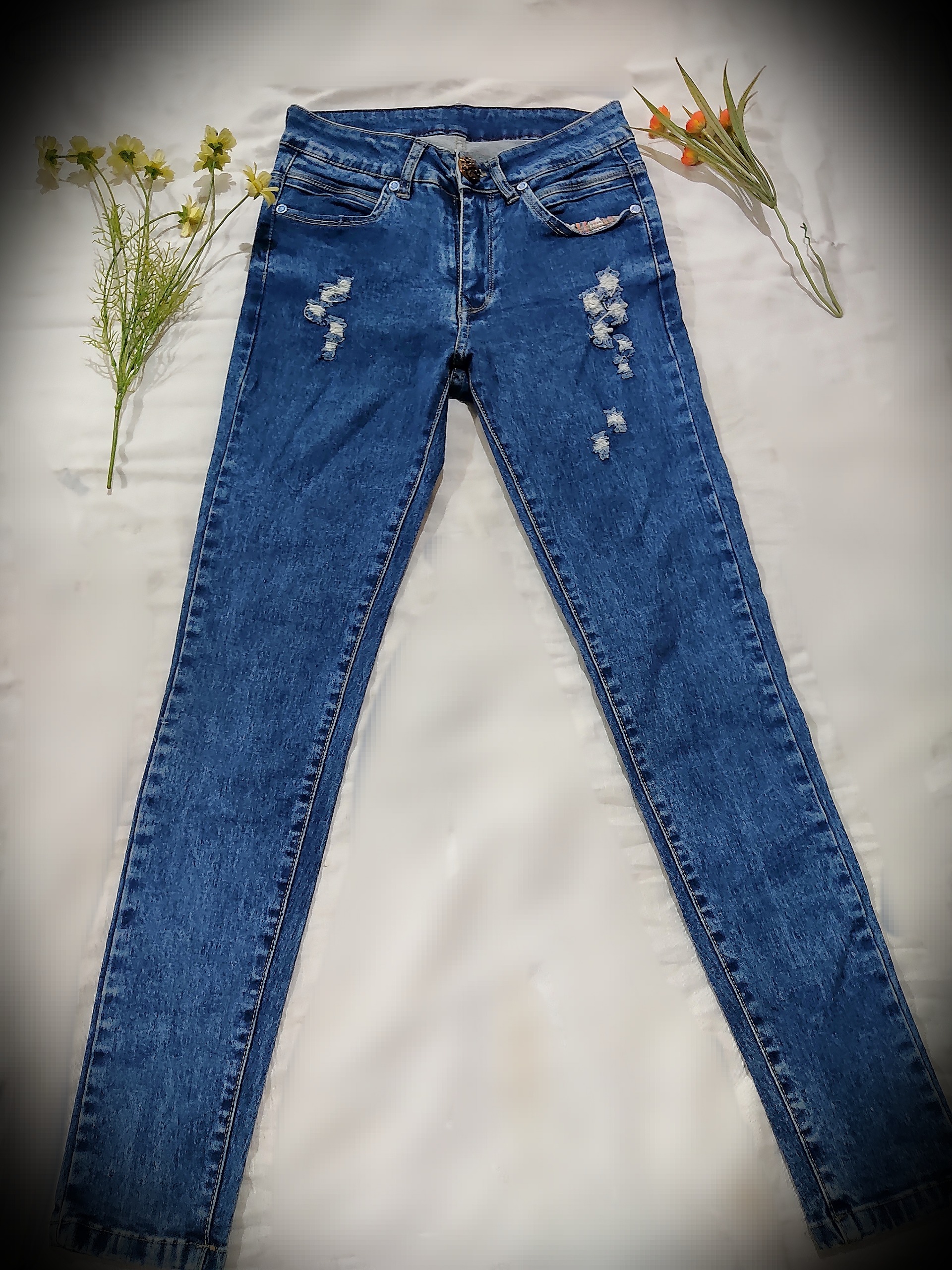 شلوار جین آبی مدرن سایز30