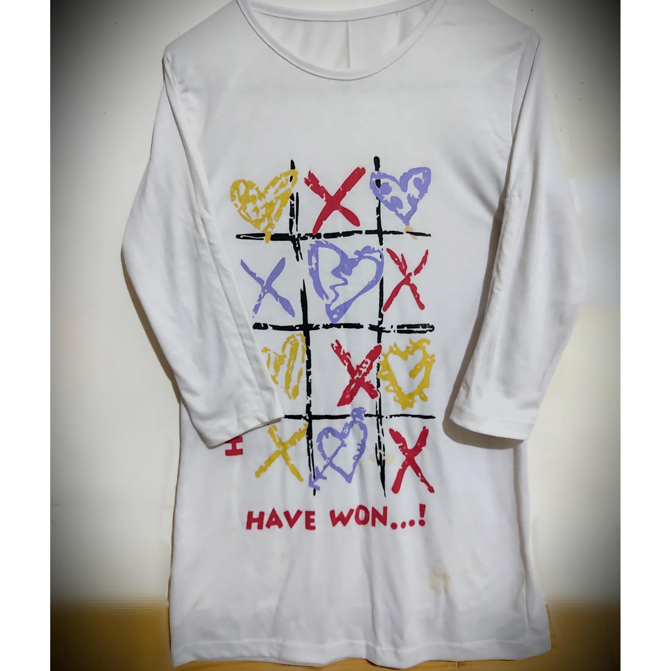 بلوز بلند  سفید زیبا مدرن شیک فری سایز40تا46