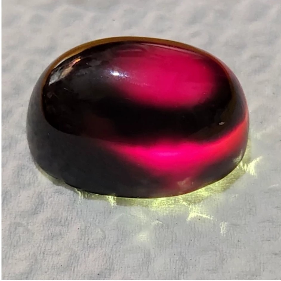 نگین درشت 32قیراطی شفت العبد یمنی معدنی اصل