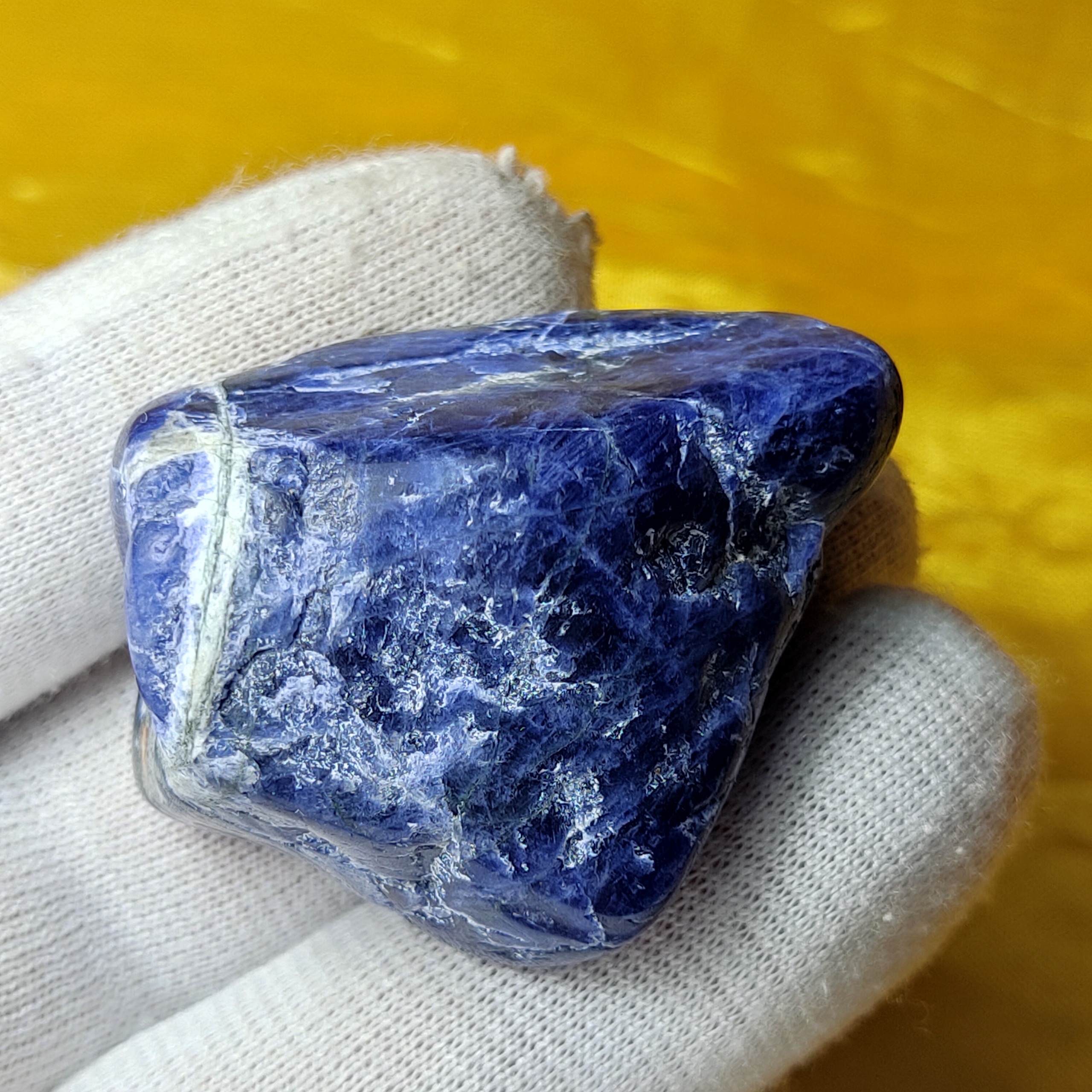 تامبل 32 گرمی سنگ معدنی سودالیت وارداتی درجه یک