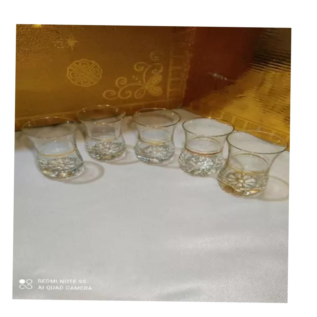 5عدد استکان قدیمی زیبا