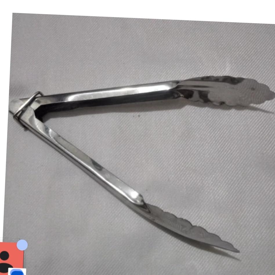 انبر 23 سانتی استیل خارجی روغن گیر و سالاد