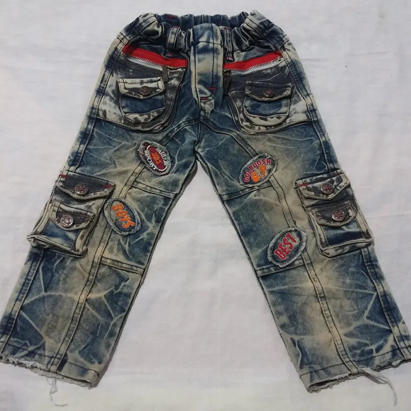 شلوار لی بچه گانه لاکچری 10جیب