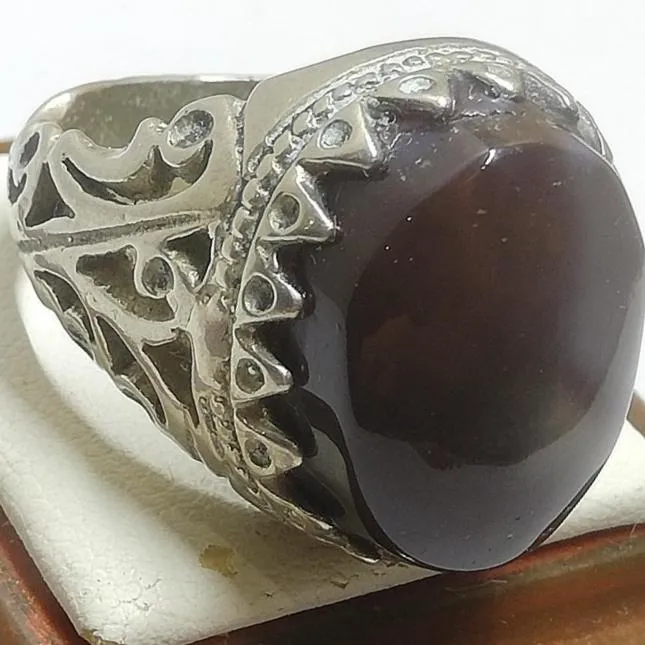 انگشتر شفت العبد یمنی کهکشانی مرغوب ترین طبع