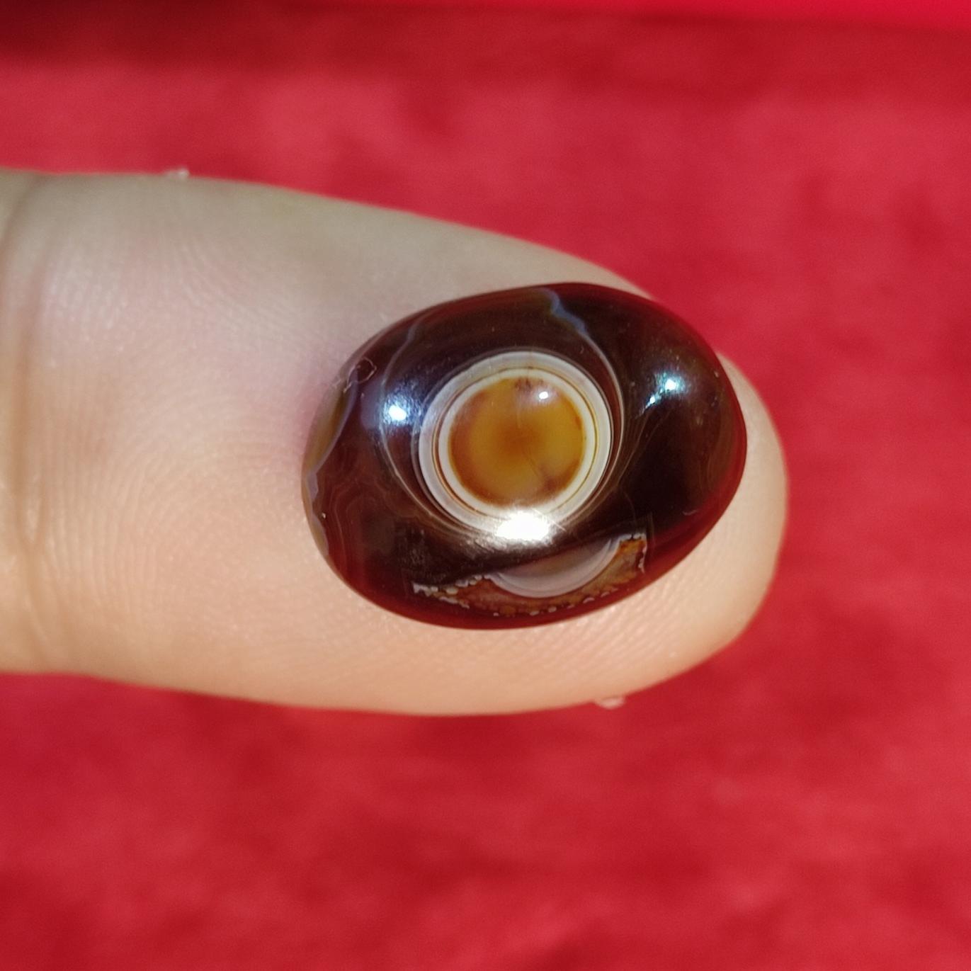 نگین باباقوری معدنی و طبیعی باب انگشتری کوچیک