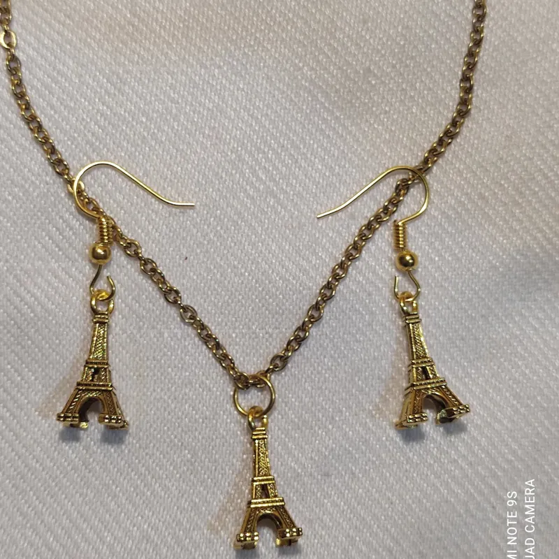 نیم ست طرح برج ایفل فروش باهم یا جداگانه