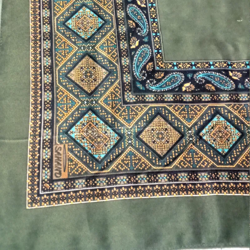روسری سبز تیره مارک SAHAND