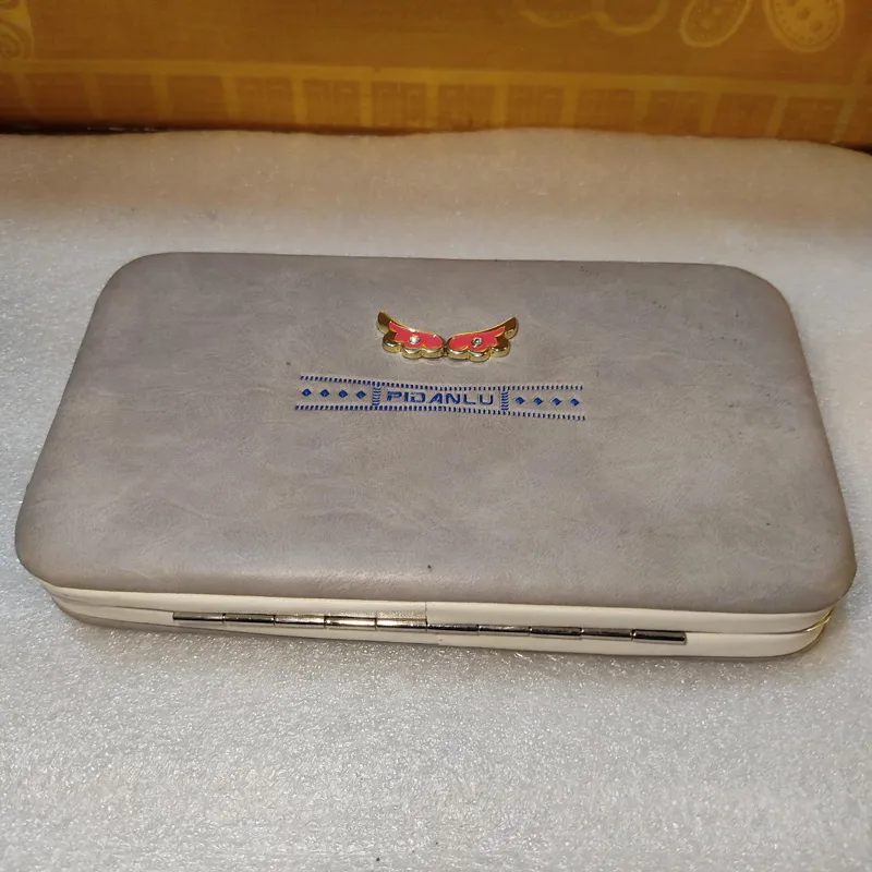 کیف مدارک و موبایل قاب فلزی جلد چرمی دست اول