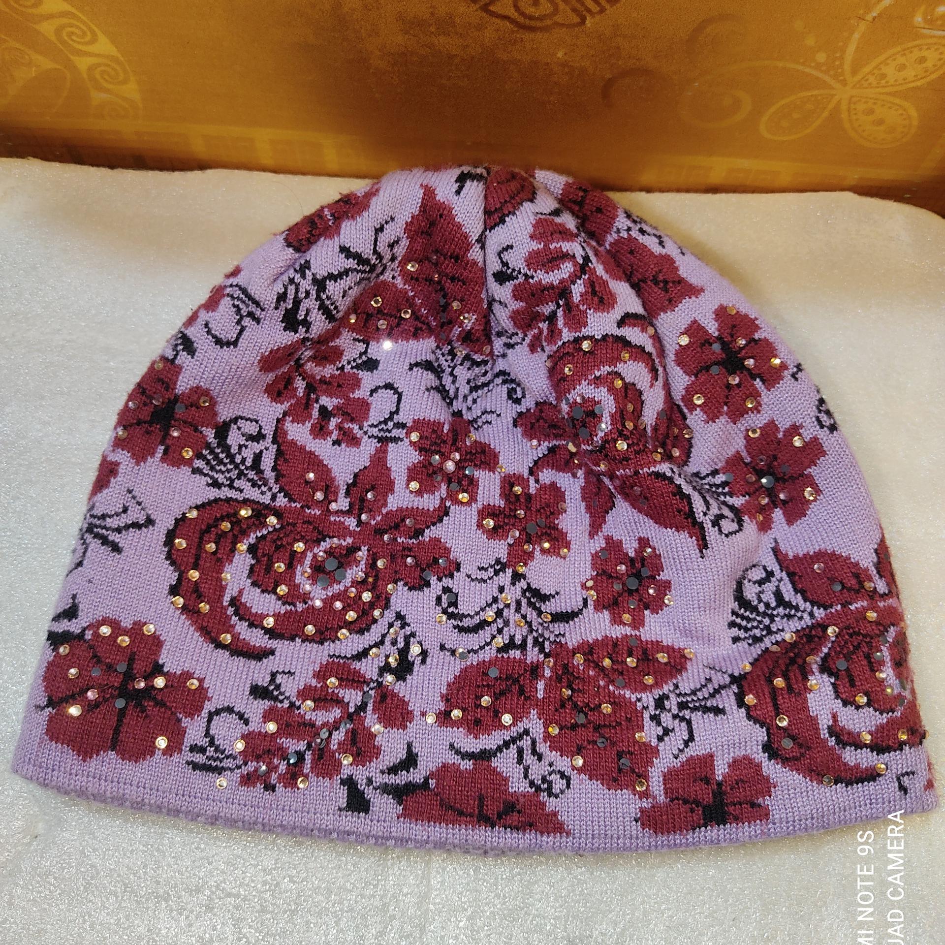 کلاه پشمی خوشرنگ دخترانه خوشرنگ