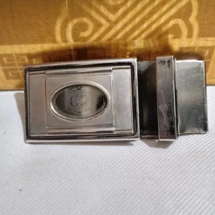 مزایده سگک فلزی کمربند مردانه عرض استاندارد