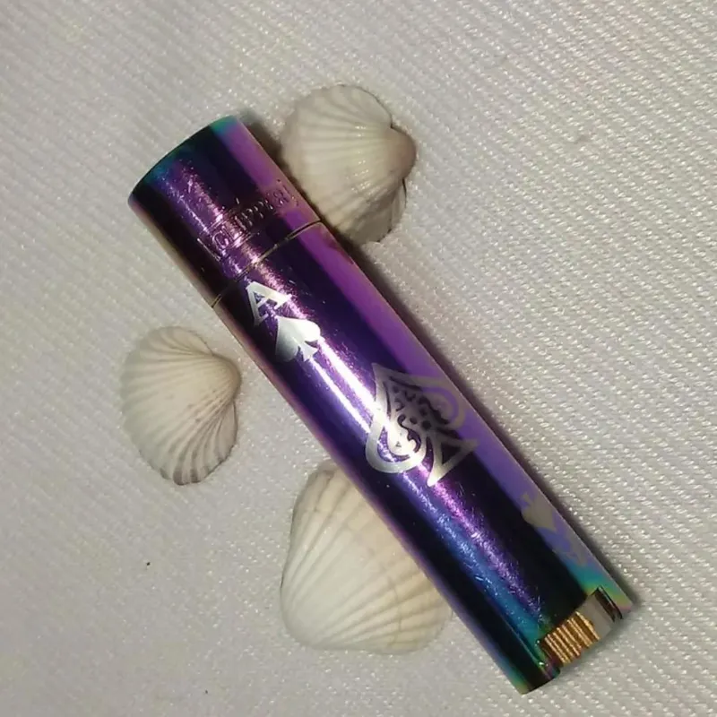 مزایده فندک فلزی رنگ لیزری کلیپر اصل