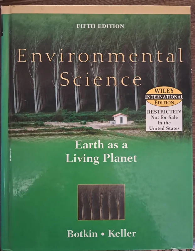 Environmental science earth as a living planet