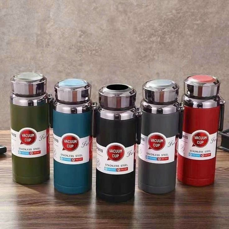فلاسک استیل 316 دماسنجدار 1 لیتری ضدزنگ