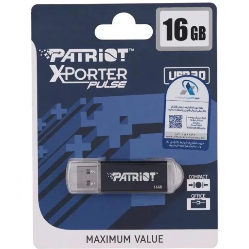 فلش پاتریوت مدل XPORTER PULSE 16GB USB2 اورجینال