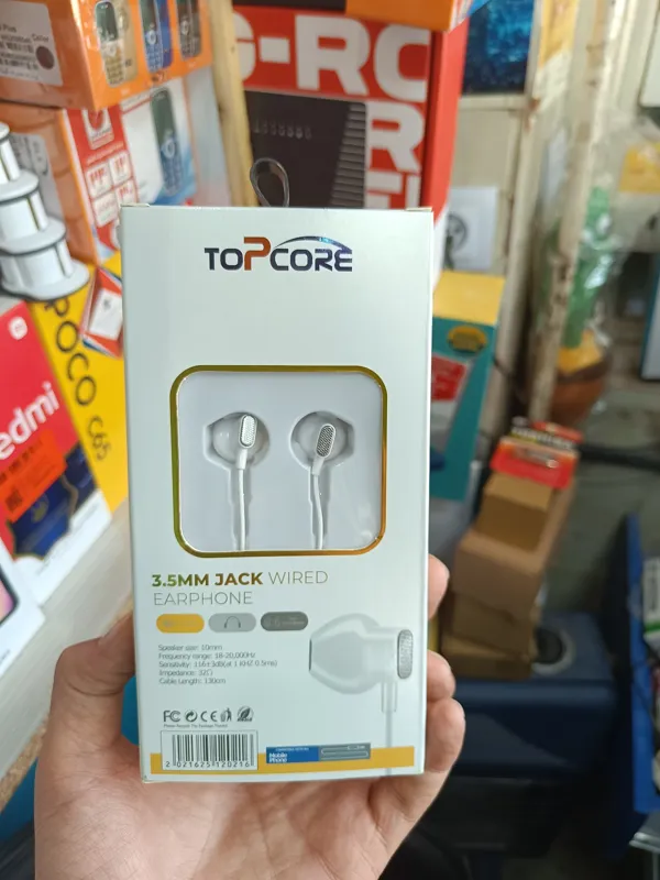 هندزفری تاپ کور مدل TP-02 اصل چین