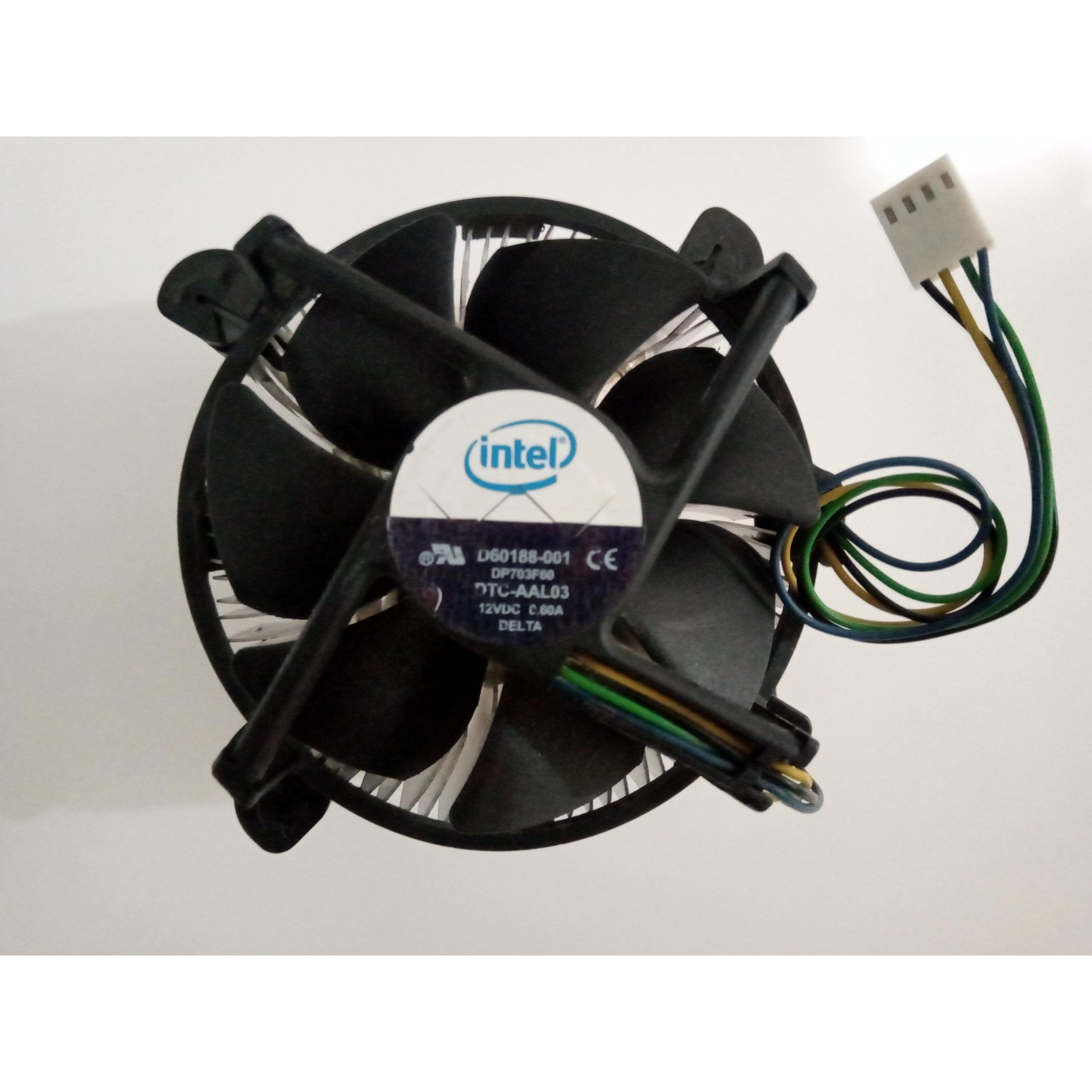 فن cpu اورجینال اینتل هسته مسی