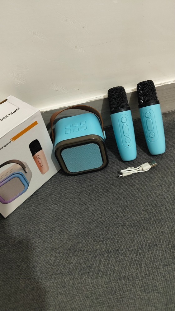 اسپیکر بی سیم مدل K12 دو میکروفون