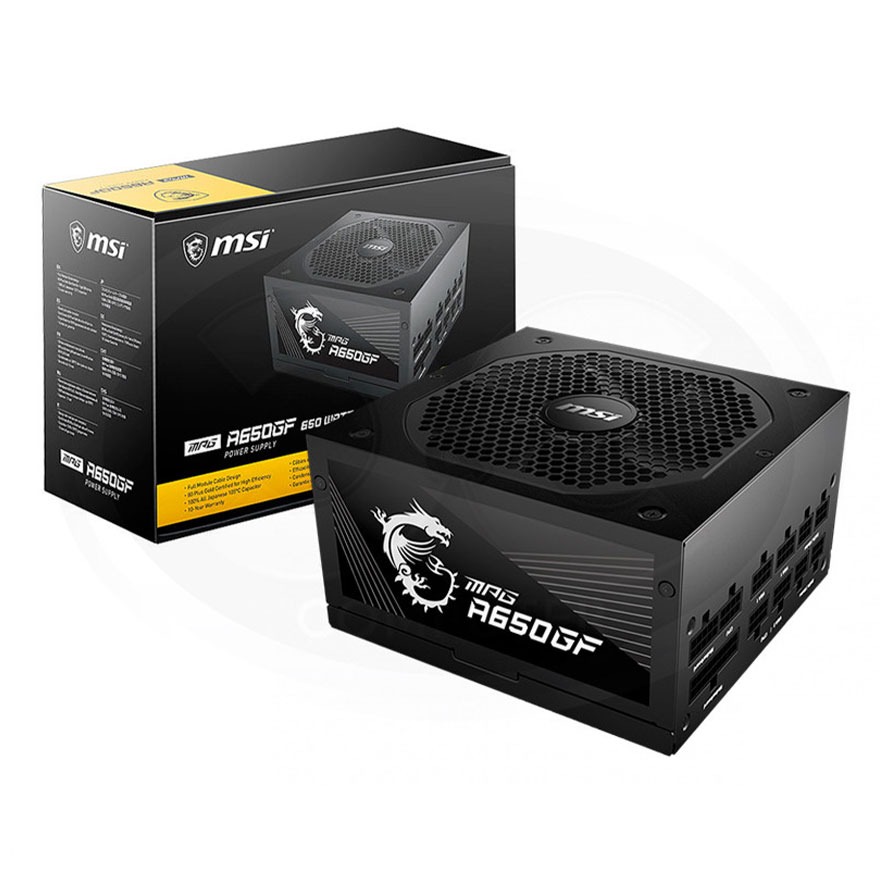 پاور حرفه ای 750 وات MSI MPG A750GF Gold