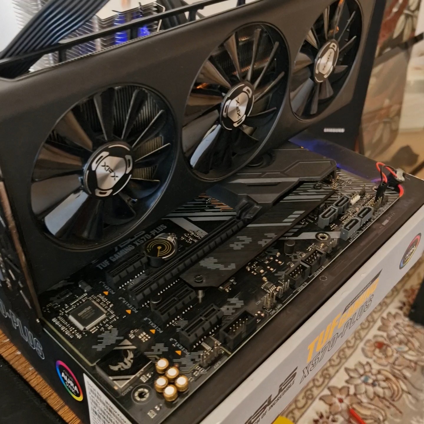 XFX RX 5700 Xt 3 fan