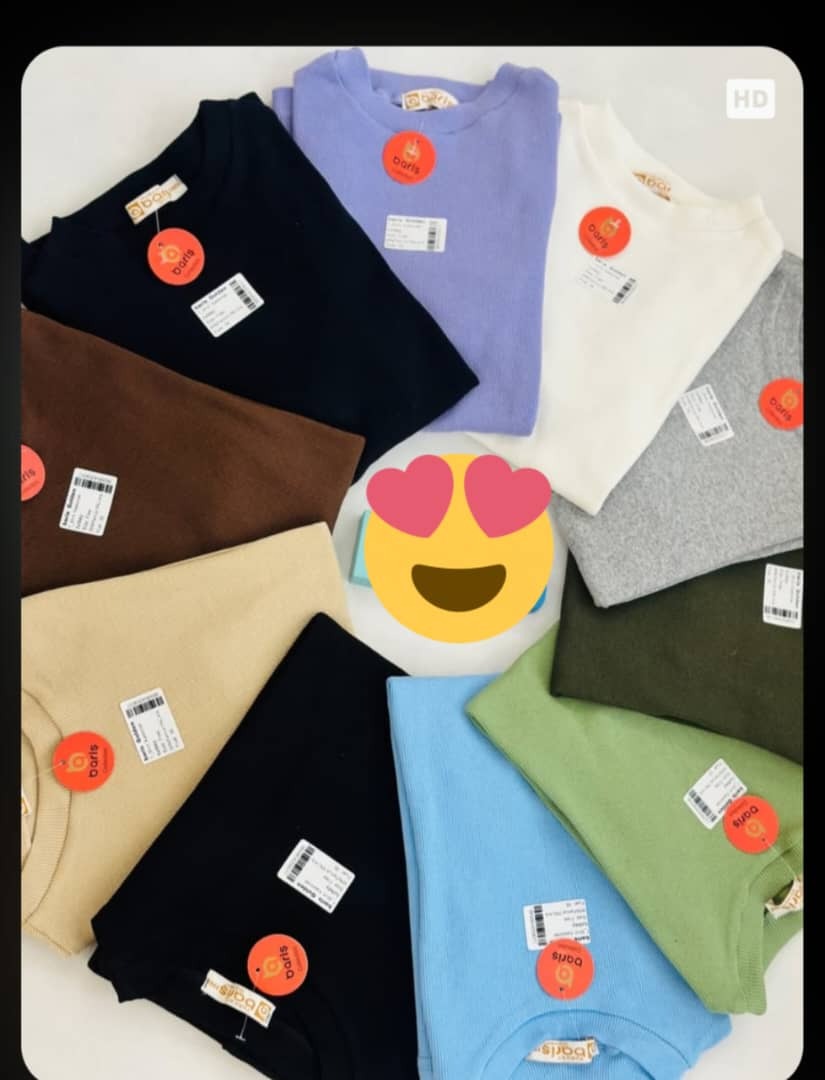 تیشرت کبریتی ترک نخ پنبه