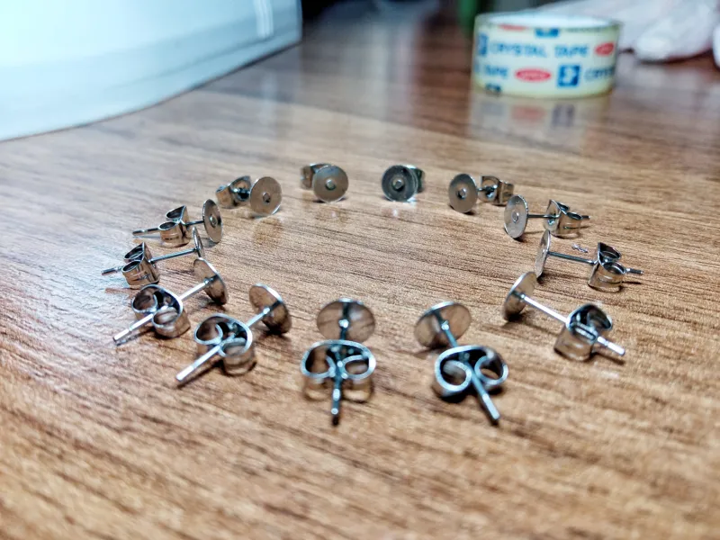 میخ گوشواره 100عددی