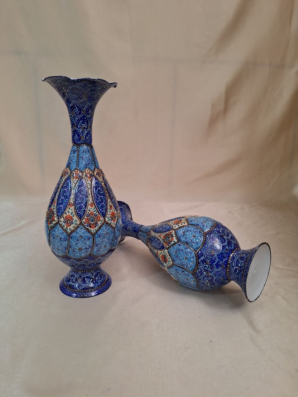 گلدان 25 میناکاری