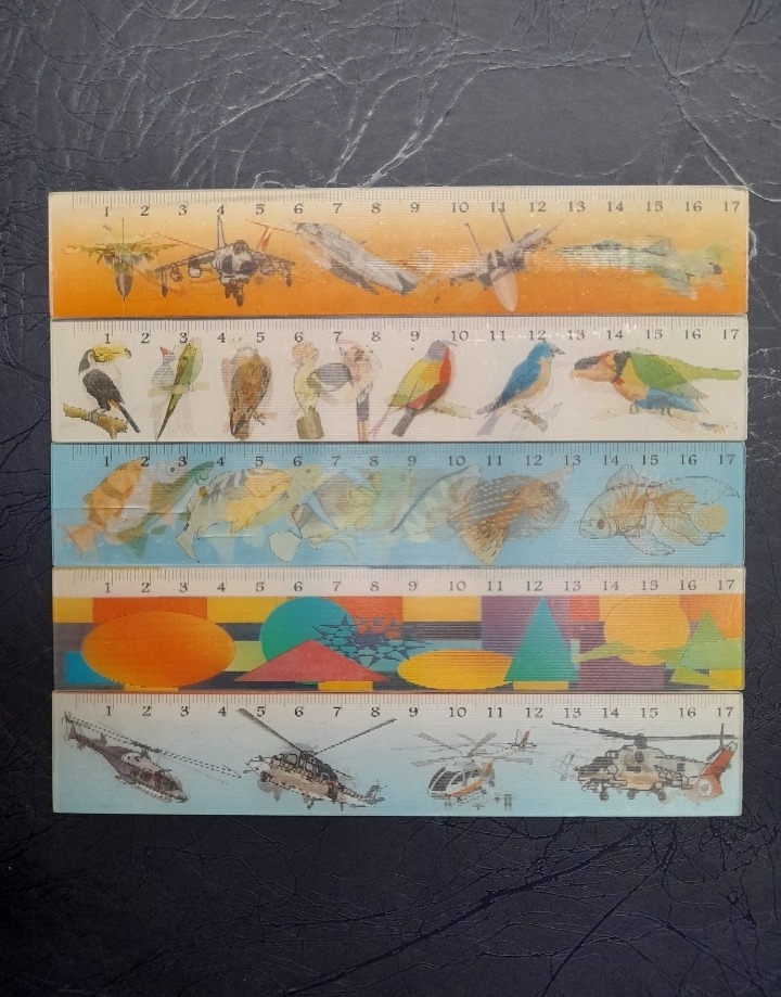 خط کش 3بعدی دهه60و 70