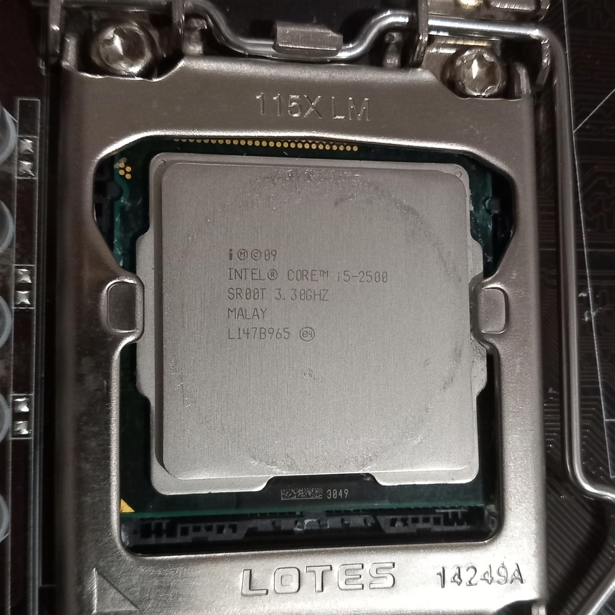 پردازنده i5 2500