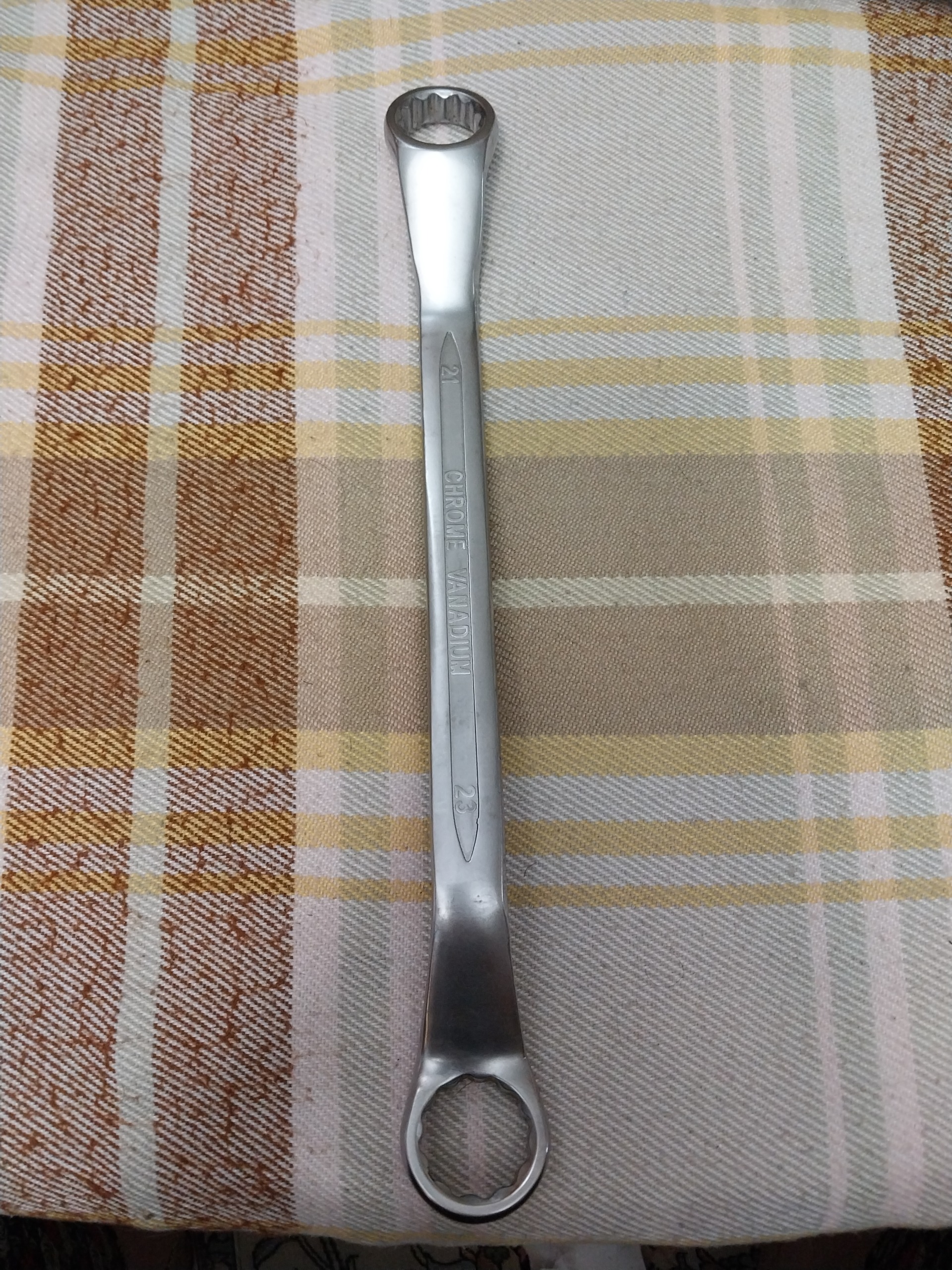 اچار دو سر رینگ کروم وانادیوم سایز 21و23 خارجی