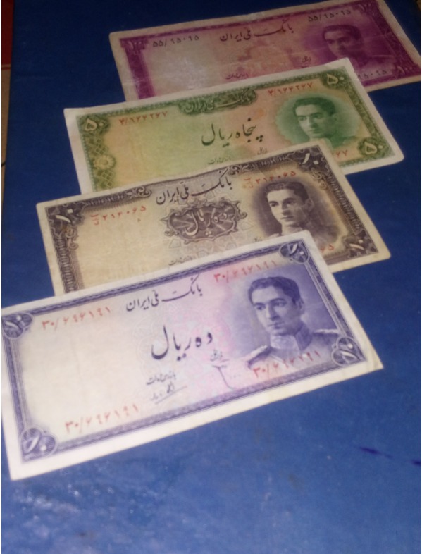 نیم ست اسکناسهای مینیاتوری