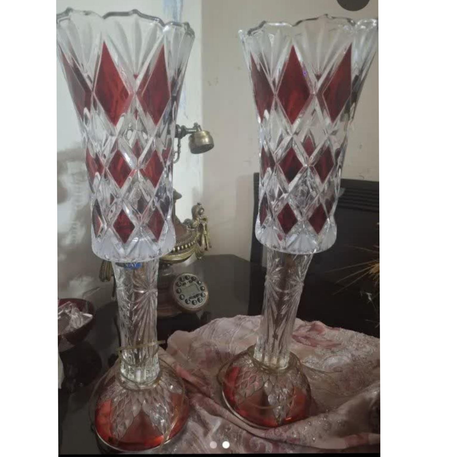 جفت لاله کریستالی کمیاب  المانی