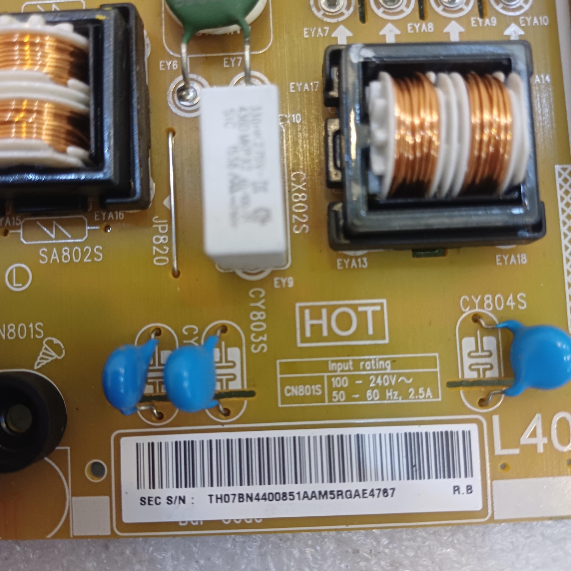 برد پاور تلویزیون سامسونگUN40J5200