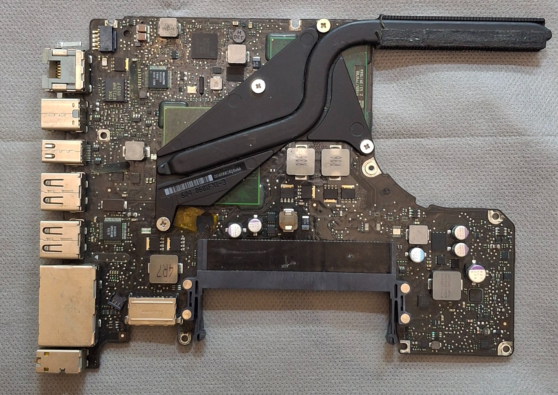 مادربرد لپ تاپ اپل A1278