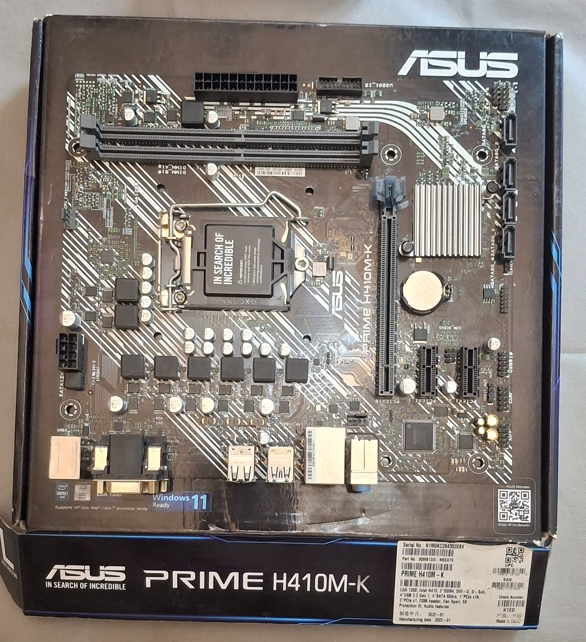 مادربرد ایسوس PRIME H410M-K