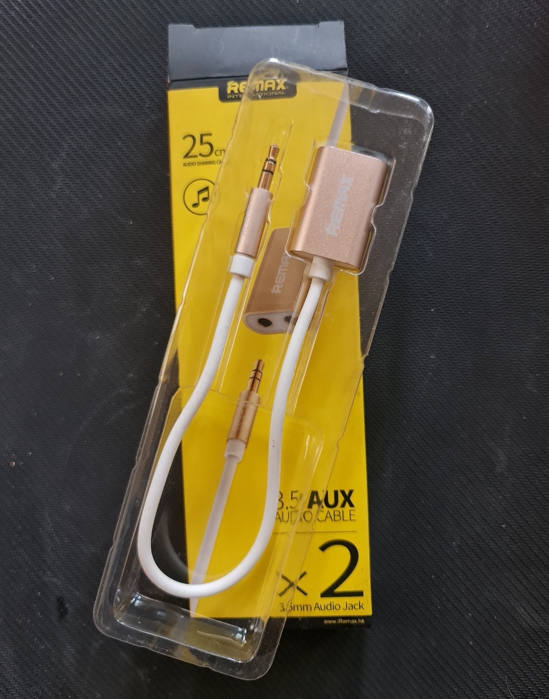 کابل AUX ریمکس مبدل 2 به 1