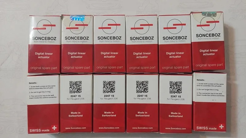 استپر موتور 206 SONCBOZ ساخت سوئیس