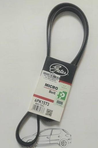 تسمه دینام پژو 206 سایز 1573 پاور گریپ gates