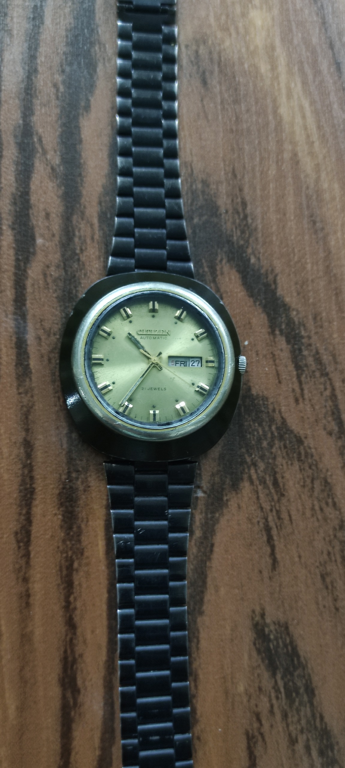 ساعت اتوماتیک سالم و دقیق قدیمی سیتیزن