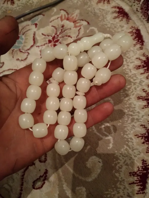 تسبیح گوهر شب چراغ دانه درشت نور دهی بالا