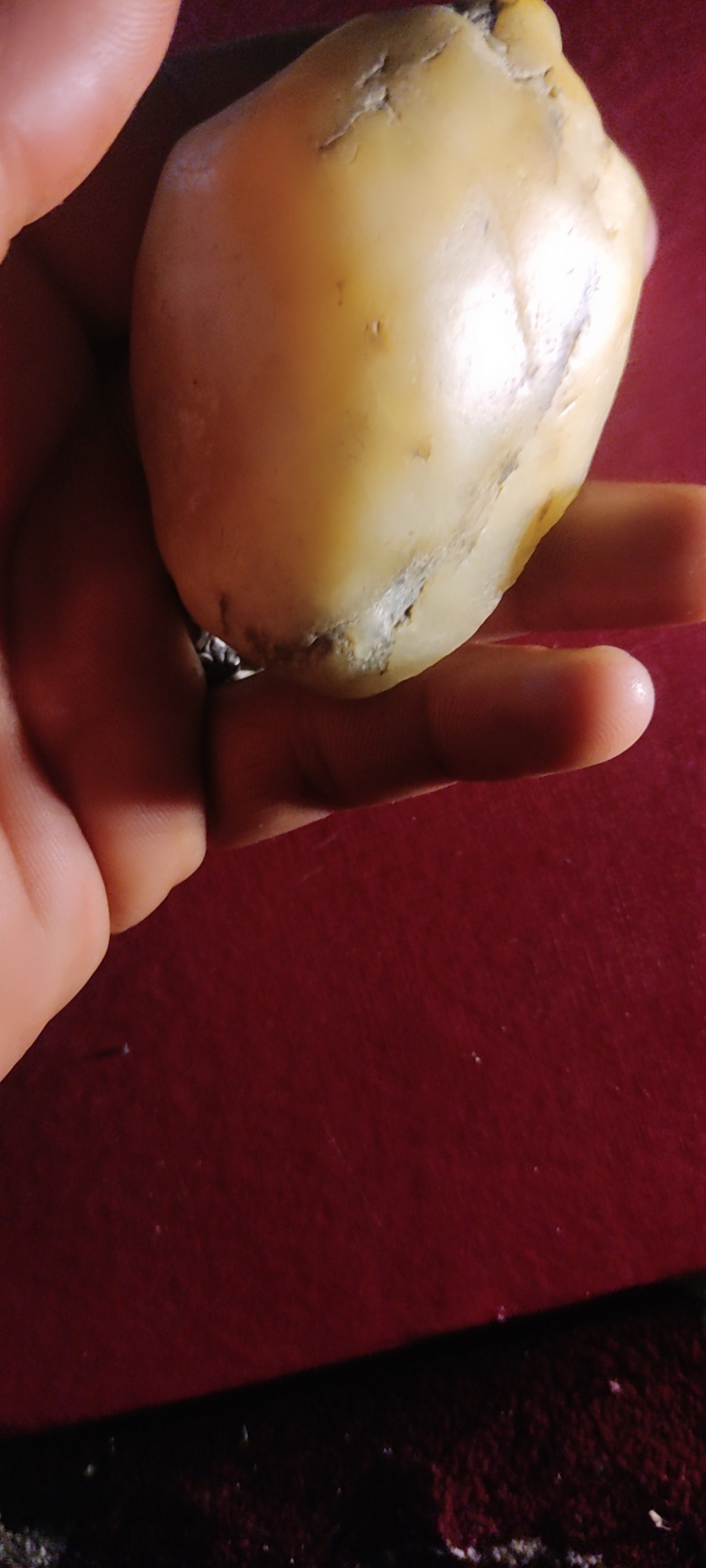 سنگ راف یاقوت زرد حدود 250گرم