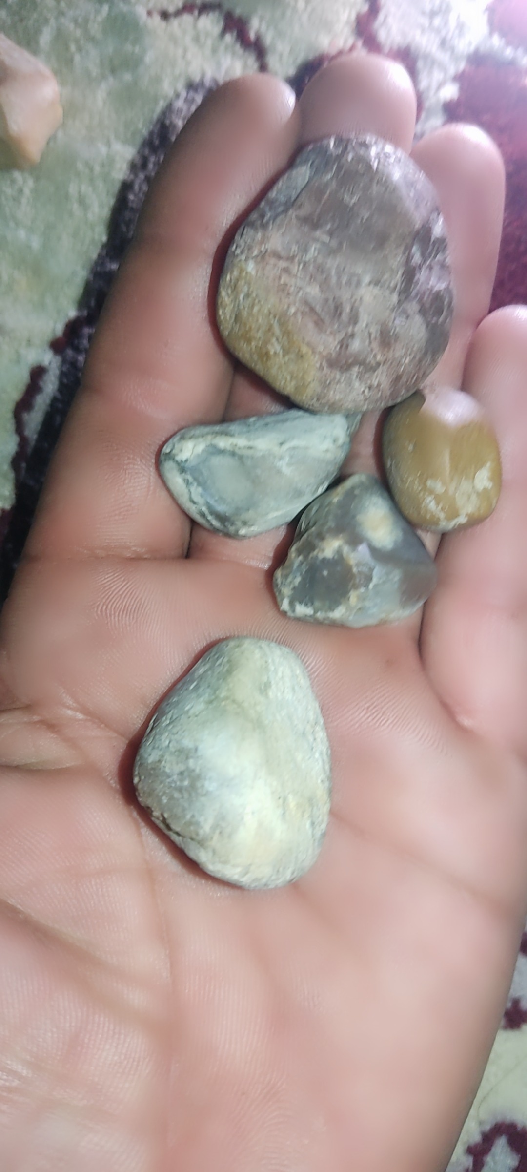 پنج سنگ راف جزع،جاسپر و یمن بی نظیر