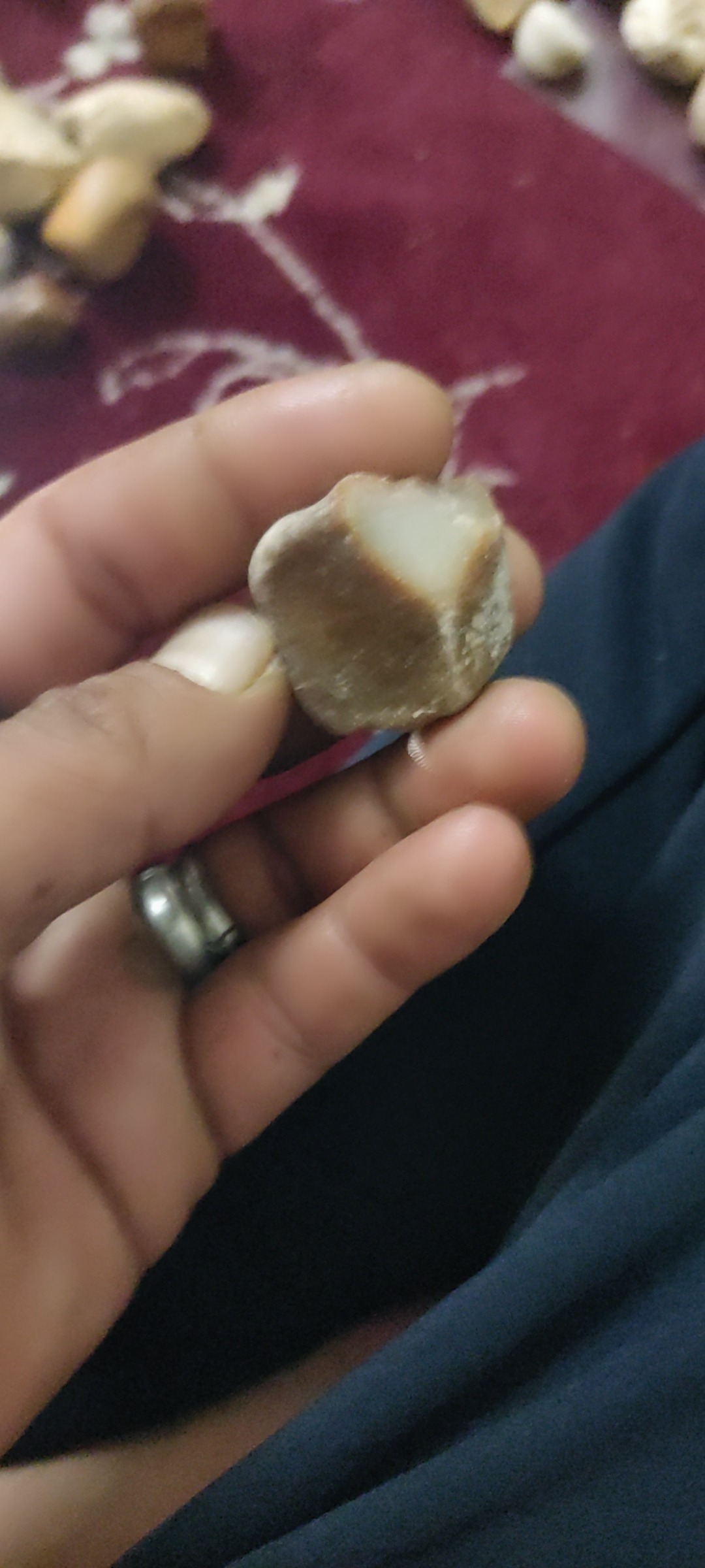 دو عدد راف جزع یمانی خوش رنگ