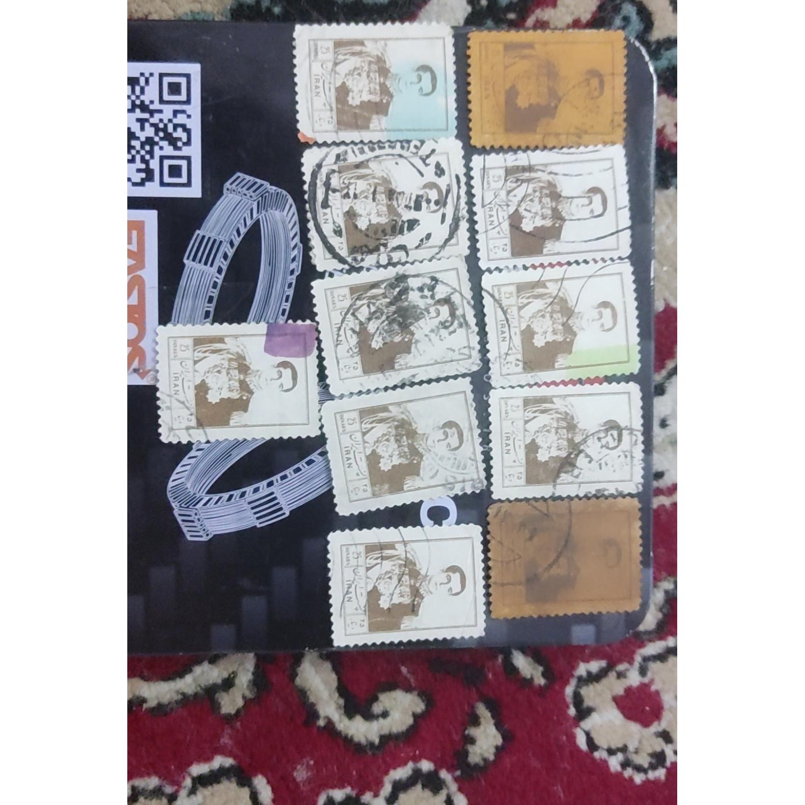 تمبر محمدرضا پهلوی 2