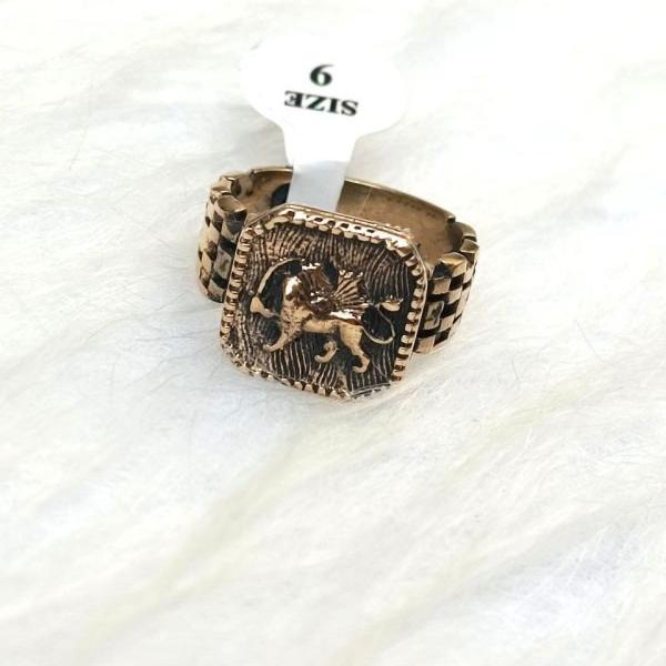 انگشتر طلا روس مدل رولکس رنگ ثابت کوچک سایز