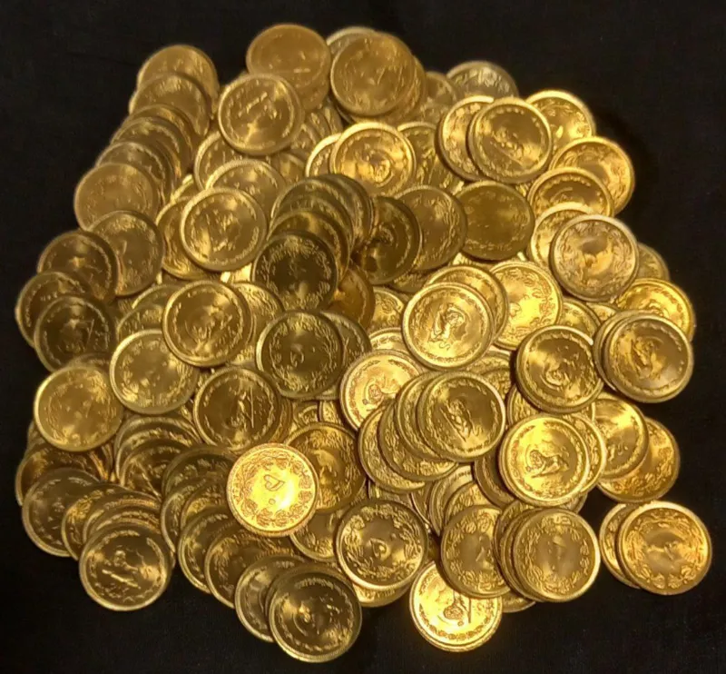 صد عدد پنجاه دینار 2537کیفیت عالی درجه یک