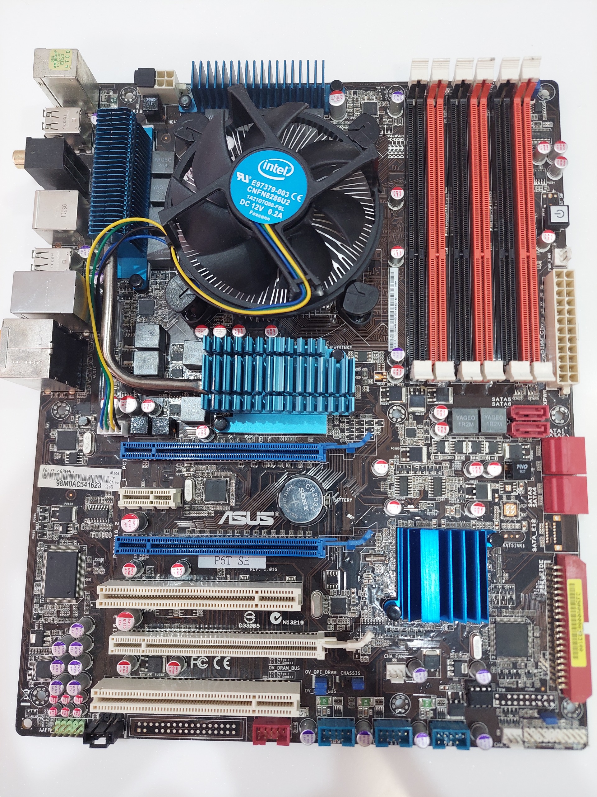 مادربرد Asus P6T SE و پردازنده i7 920
