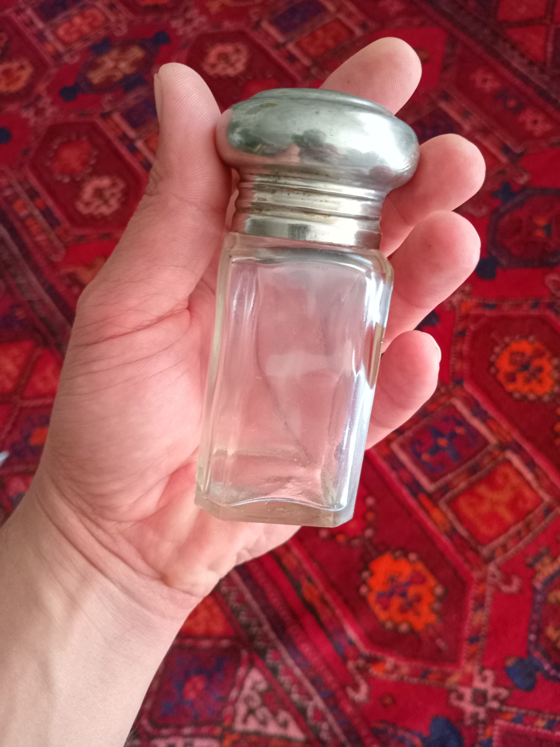 چایدان کهنه سایز کمیاب با درب ورشو کلکسیونی