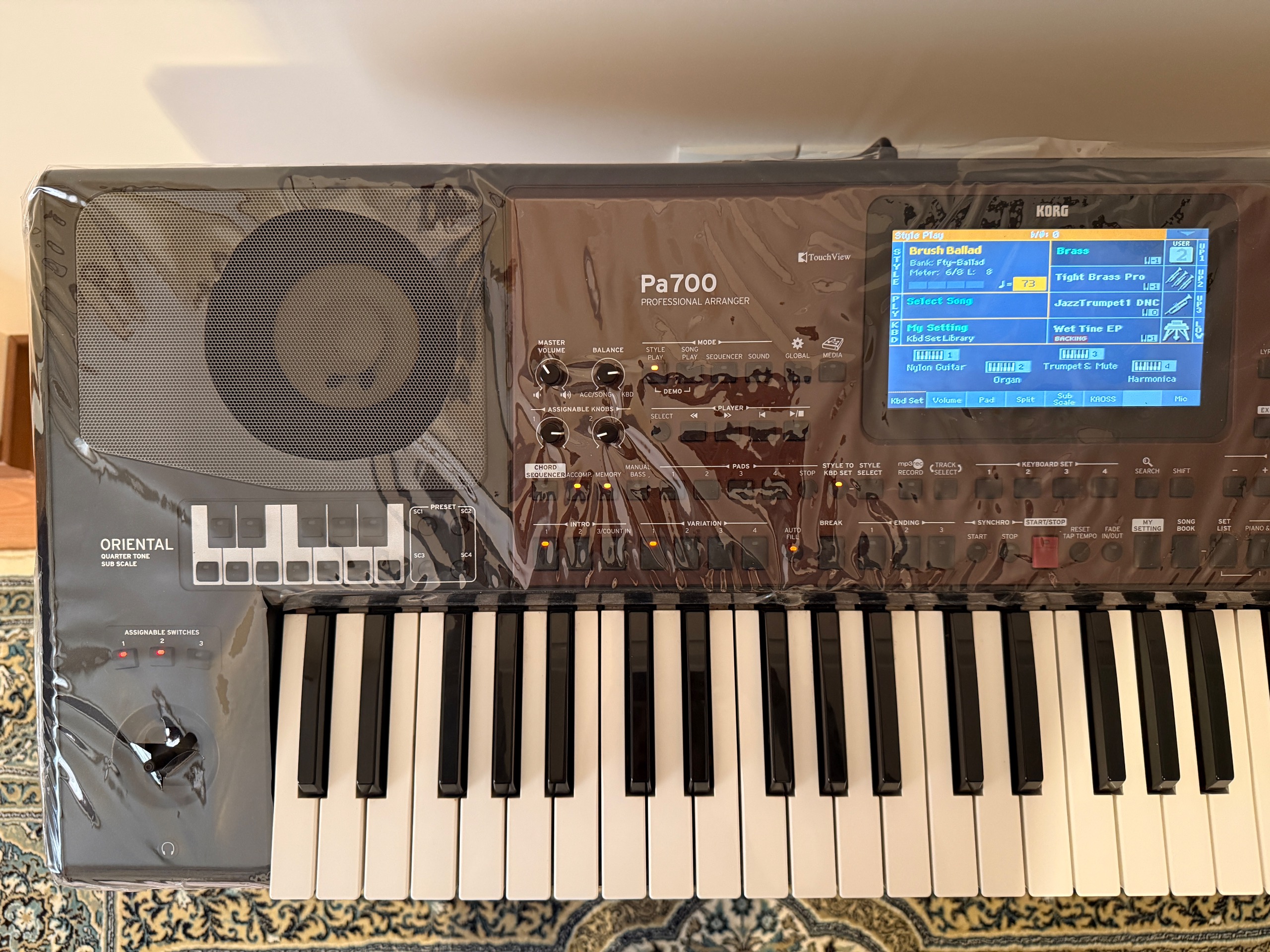 کیبورد(ارگ) korg pa700 اورینتال (خانگی)
