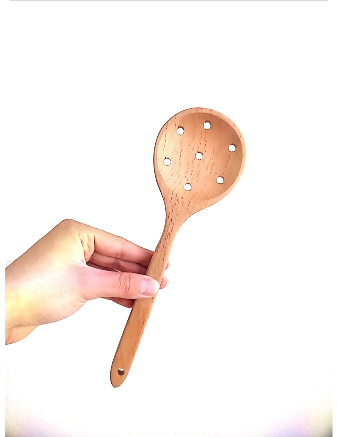 کفگیر پلویی چوبی