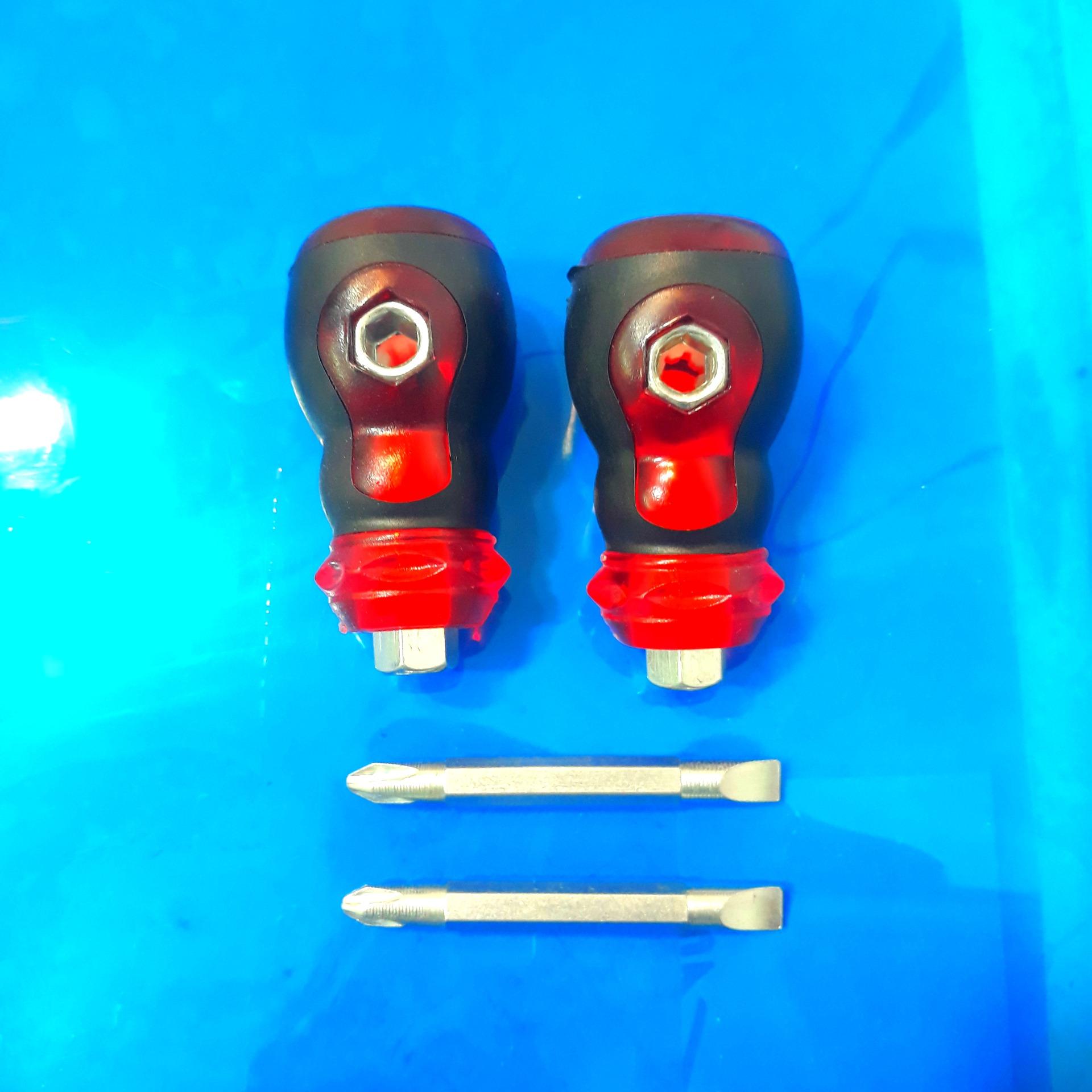 پیچ گوشتی کوچک دو کاره بسته 2 عددی